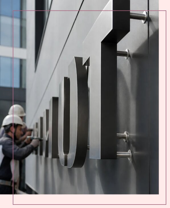 Буквы на дистанционных держателях в Нижнеудинске от 3560 р. | Аванза-Нжк