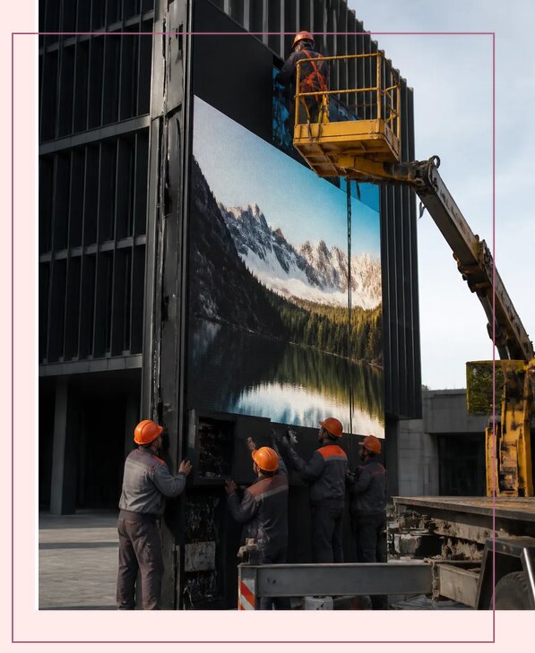 Размещение DOOH рекламы в Нижнеудинске на цифровых экранах